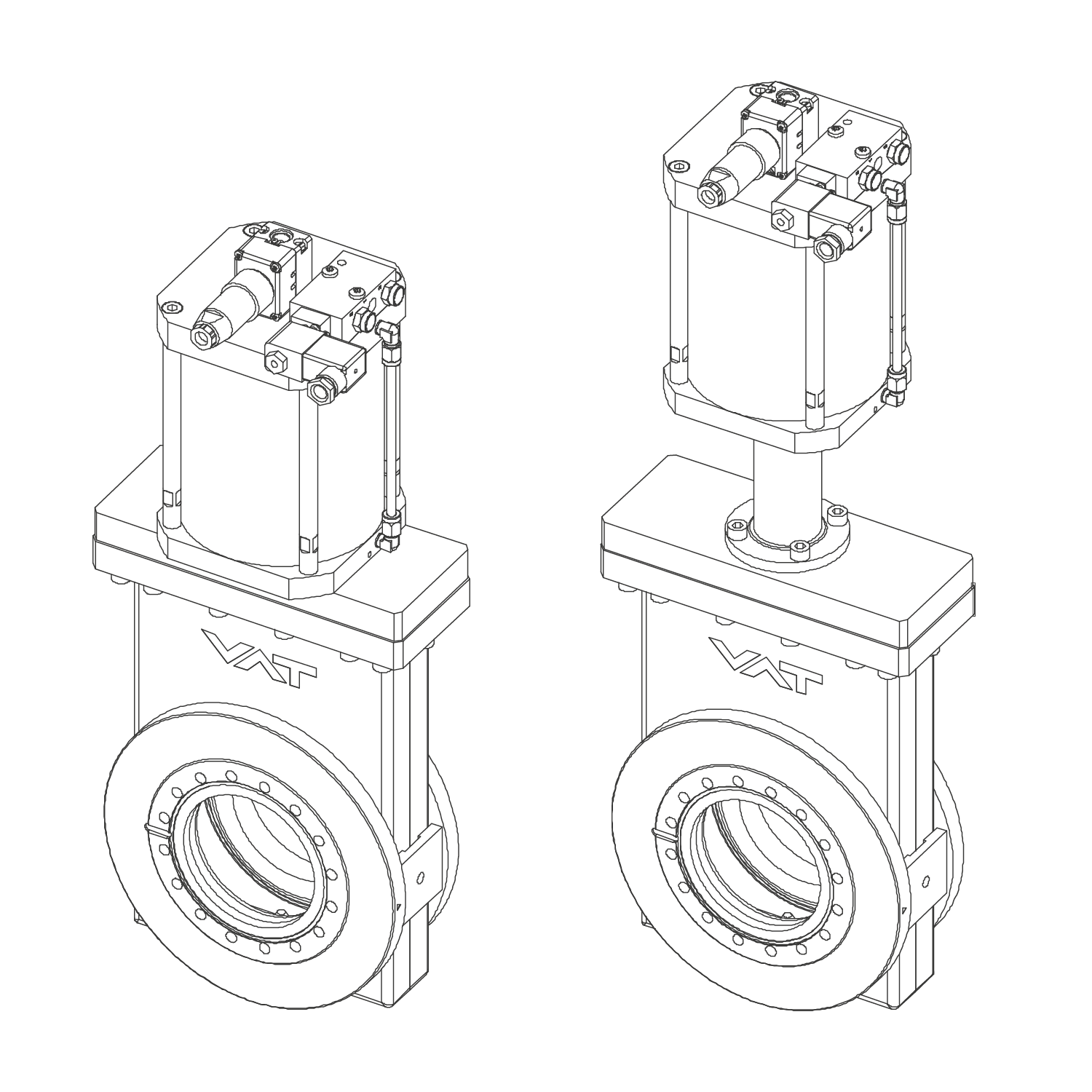 ITER Type 2 - UHV-Ganzmetallschieber