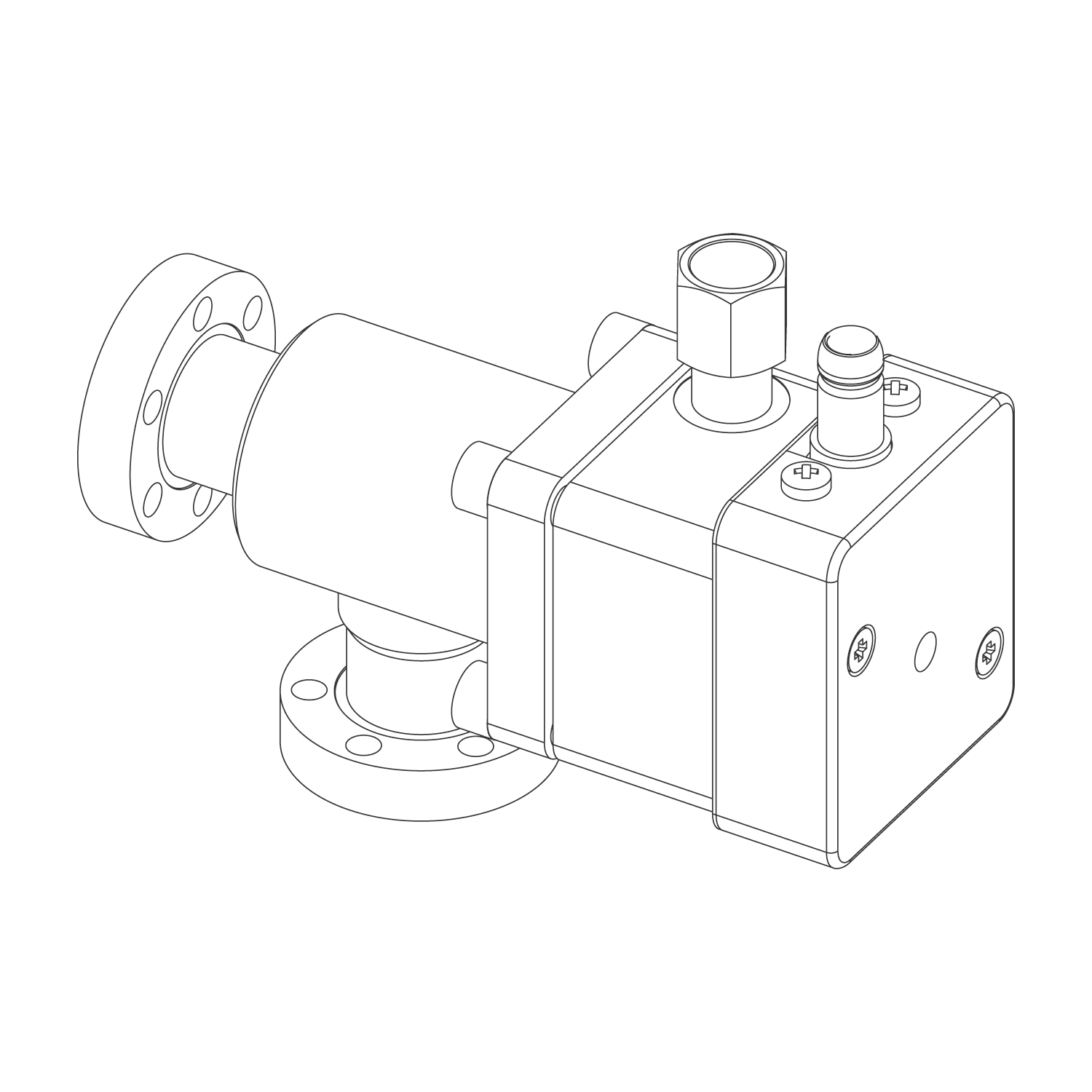 ITER Type 21 - UHV Angle Valve