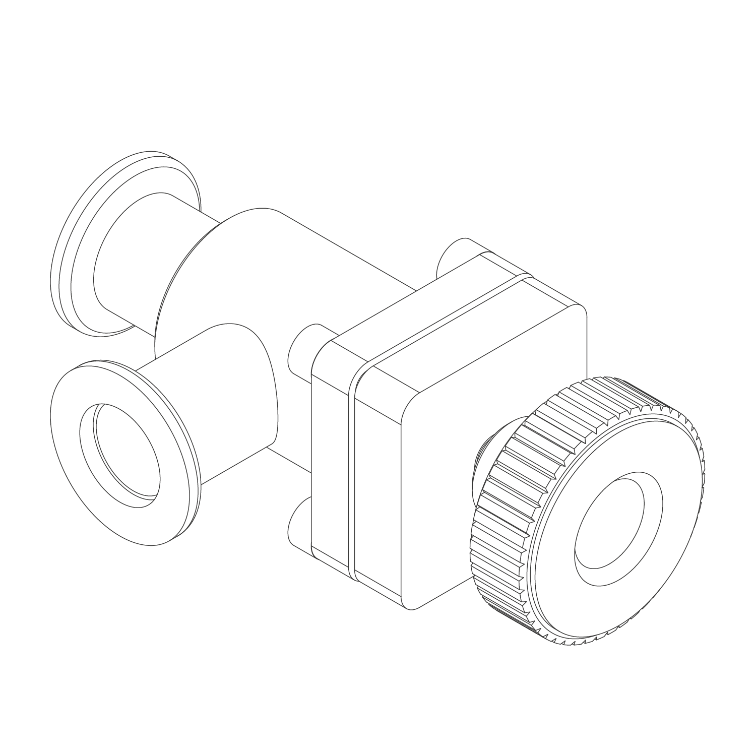 ITER Type 25 - UHV Angle Valve